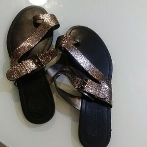 Vince Camuto Gold Sandals